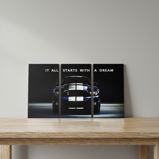 It All Starts with A Dream - Set 3 Pieces