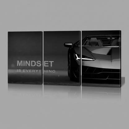 Mindset Is Everything - Lamborghini Set 3 Pieces