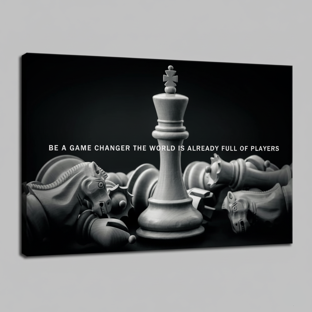 Be A Game Changer The World Is Already Full Of Players