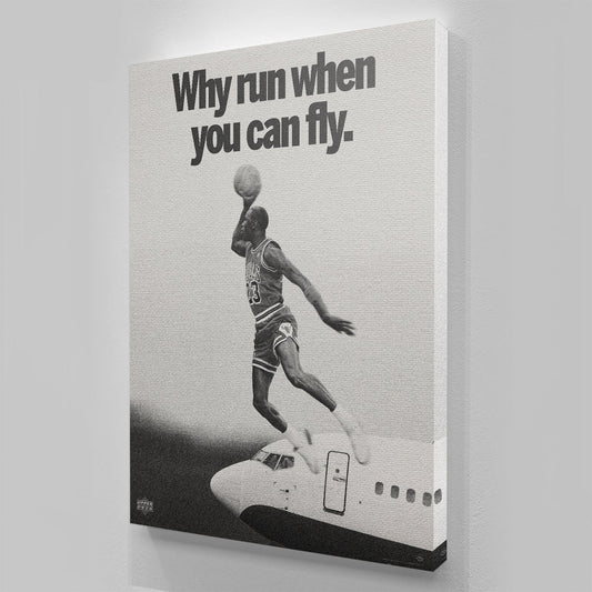 Michael Jordan - Why run when you can fly